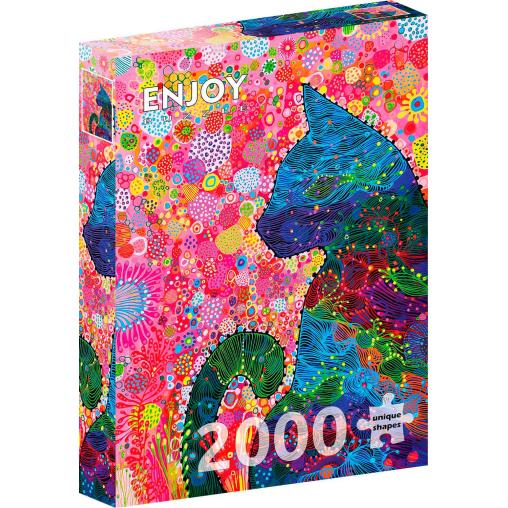 Puzzle Enjoy Gato Errante de 2000 Piezas