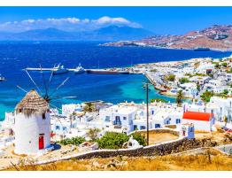 Puzzle Enjoy Isla de Mikonos, Grecia de 1000 Piezas