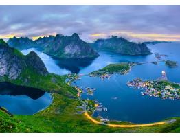 Puzzle Enjoy Islas Lofoten Noruega de 1000 Piezas