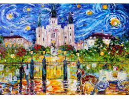 Puzzle Enjoy Jackson Square, Nueva Orleans de 1000 Piezas