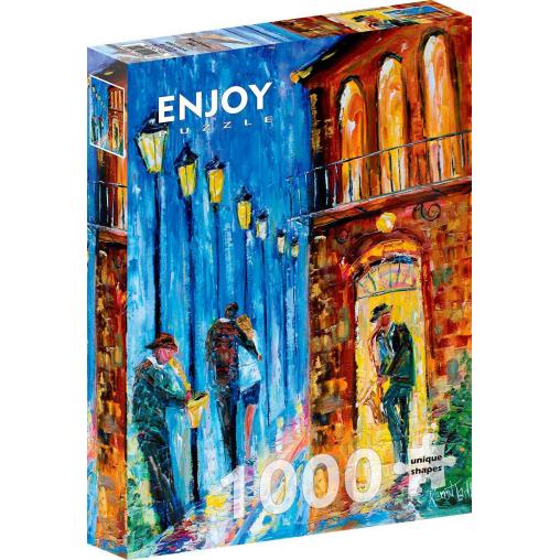 Puzzle Enjoy Jazz de Nueva Orleans de 1000 Piezas