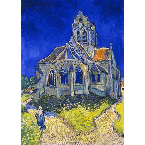 Puzzle Enjoy La iglesia en Auvers de 1000 Piezas