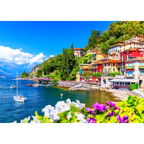 Puzzle Enjoy Lago Como, Italia de 1000 Piezas