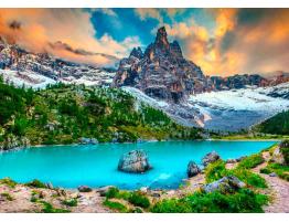 Puzzle Enjoy Lago Sorapis, Dolomitas, Italia de 1000 Piezas