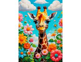 Puzzle Enjoy Linda Jirafa de 1000 Piezas