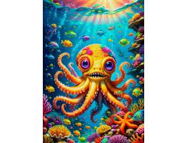 Puzzle Enjoy Lindo Pulpo de 1000 Piezas