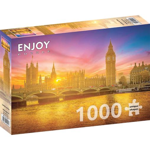 Puzzle Enjoy Londres Encendido de 1000 Piezas