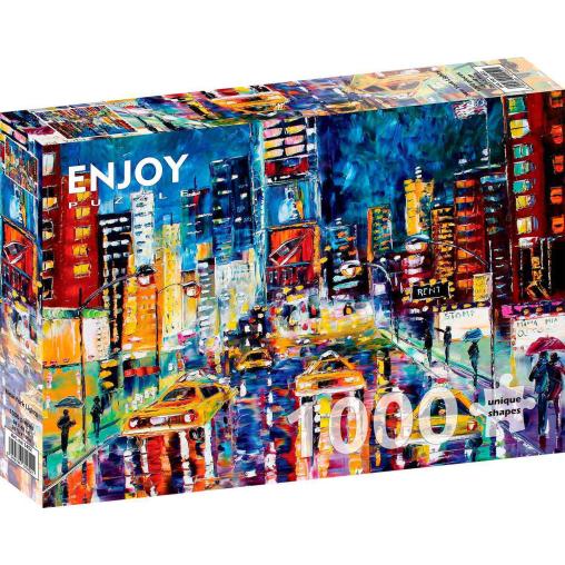 Puzzle Enjoy Luces de Nueva York de 1000 Piezas