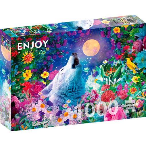 Puzzle Enjoy Luna De Lobo de 1000 Piezas