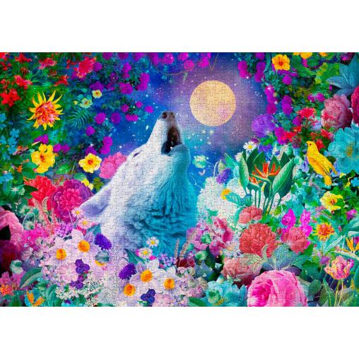 Puzzle Enjoy Luna De Lobo de 1000 Piezas