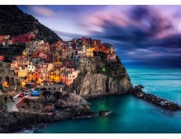 Puzzle Enjoy Manarola al Anochecer, Cinque Terre de 1000 Pzs