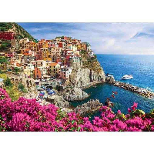 Puzzle Enjoy Manarola, Cinque Terre, Italia de 1000 Pzs