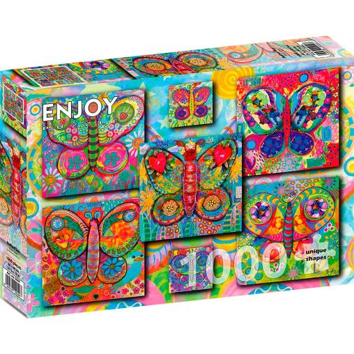 Puzzle Enjoy Mariposas de 1000 Piezas