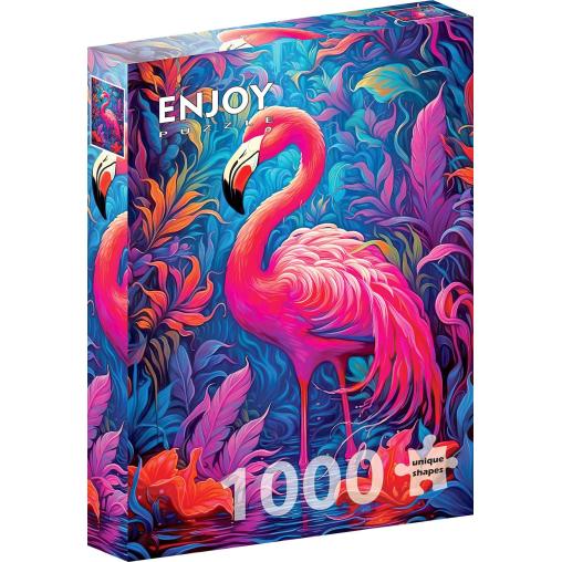 Puzzle Enjoy Milagroso Flamenco de 1000 Piezas