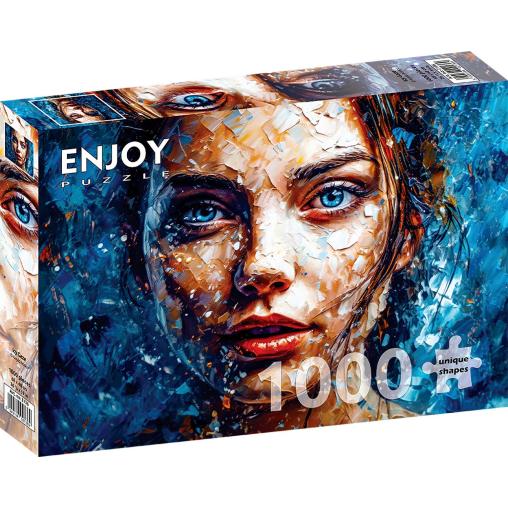 Puzzle Enjoy Mirada Helada de 1000 Piezas