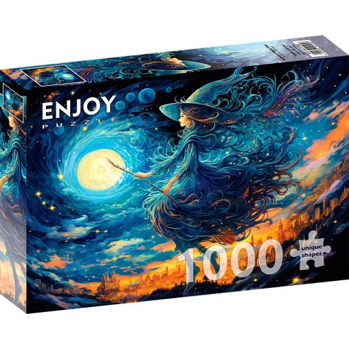 Puzzle Enjoy Noche De Bruja de 1000 Piezas