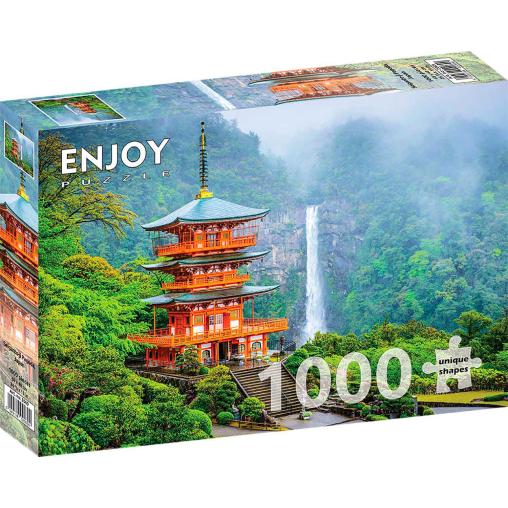 Puzzle Enjoy Pagoda Seiganto-ji Japón de 1000 Piezas