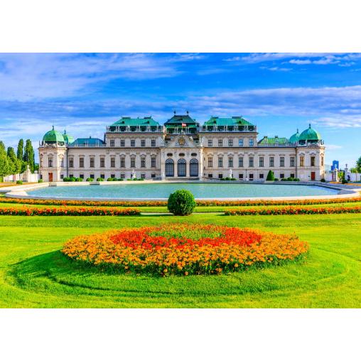 Puzzle Enjoy Palacio Belvedere, Viena de 1000 Piezas