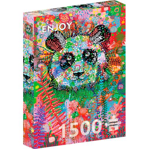 Puzzle Enjoy Panda Enigmático de 1500 Piezas