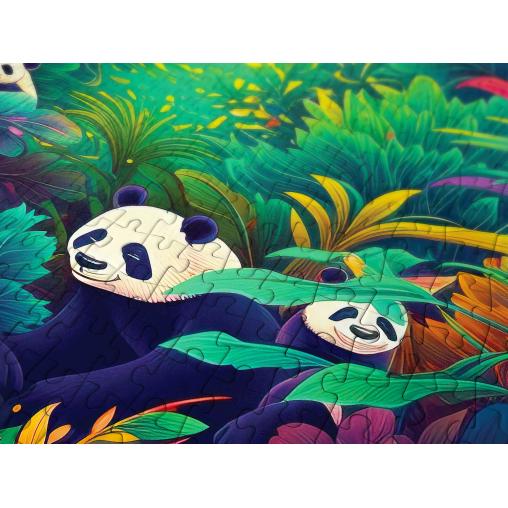 Puzzle Enjoy Paraíso De Panda de 1000 Piezas