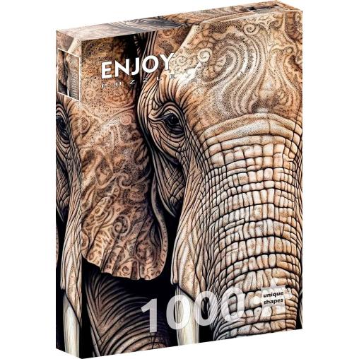 Puzzle Enjoy Patrones Ancestrales de 1000 Piezas