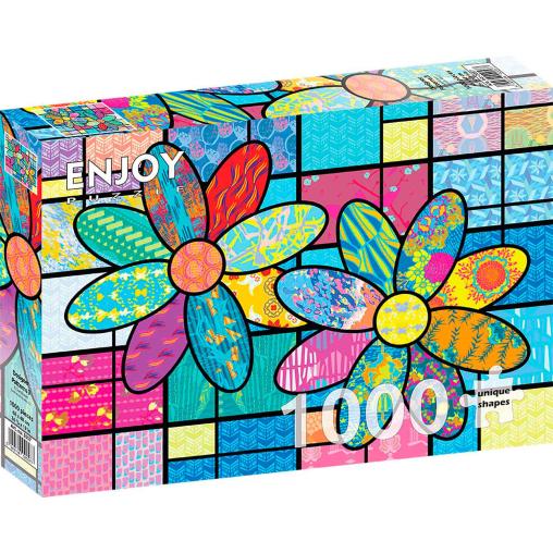 Puzzle Enjoy Patrones de Diseñador 3 de 1000 Piezas