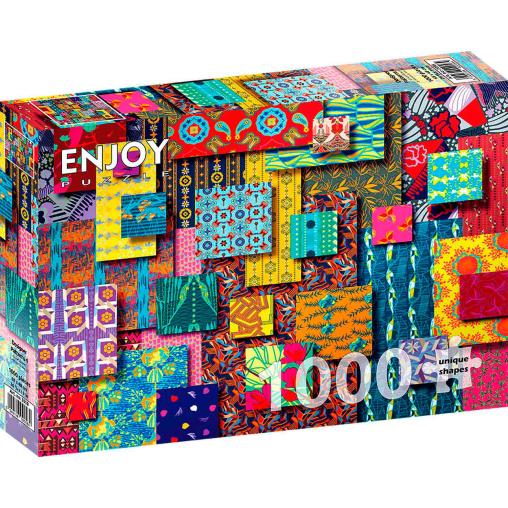 Puzzle Enjoy Patrones de Diseñador 4 de 1000 Piezas