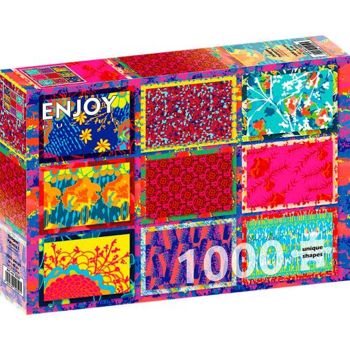 Puzzle Enjoy Patrones de Diseñador 5 de 1000 Piezas