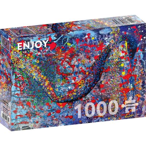 Puzzle Enjoy Pájaro Emplumado de 1000 Piezas