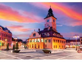 Puzzle Enjoy Plaza del Consejo en Brasov, Rumanía de 1000 Pzs