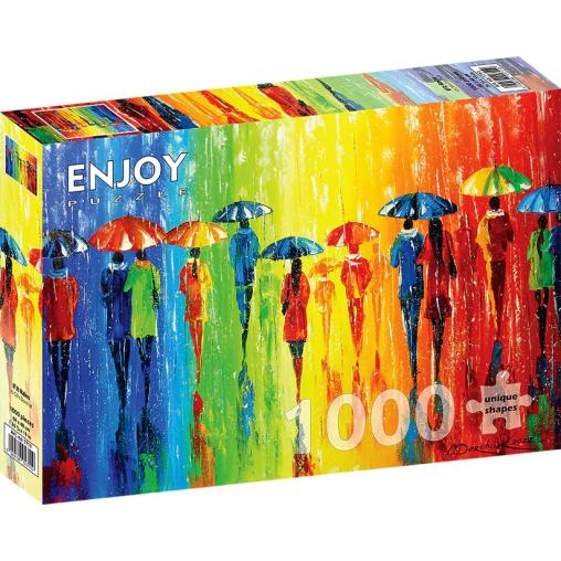 Puzzle Enjoy Por Si Llueve de 1000 Piezas