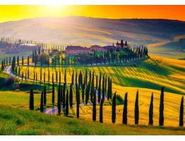 Puzzle Enjoy Puesta de Sol en Toscana de 1000 Piezas