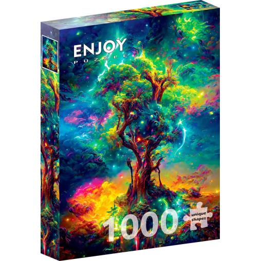 Puzzle Enjoy Árbol Cósmico De La Vida de 1000 Piezas