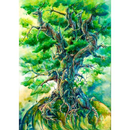 Puzzle Enjoy Árbol de la Vida de 1000 Piezas