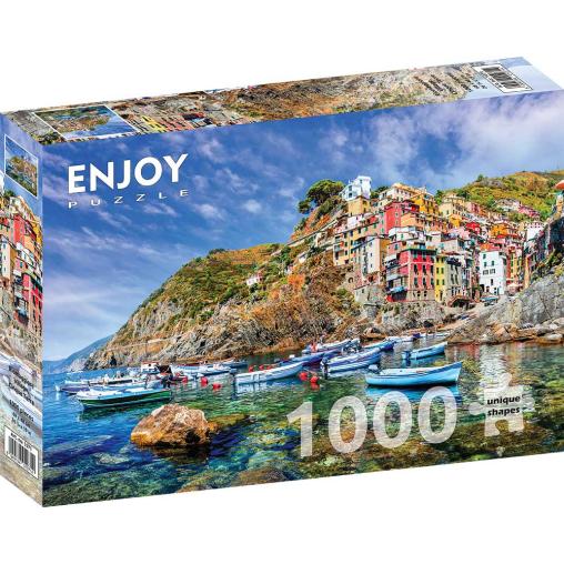 Puzzle Enjoy Riomaggiore, Cinque Terre de 1000 Pzs