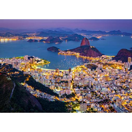 Puzzle Enjoy Río de Janeiro Brasil de 1000 Piezas