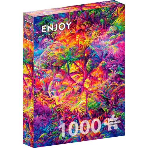 Puzzle Enjoy Tapiz De La Jungla de 1000 Piezas