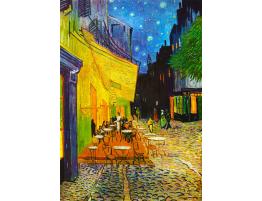 Puzzle Enjoy Terraza de Café por la Noche de 1000 Pzs