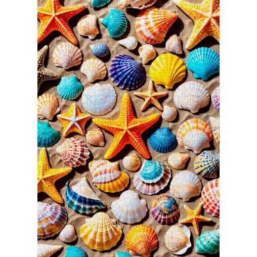 Puzzle Enjoy Tesoro De Playa de 1000 Piezas