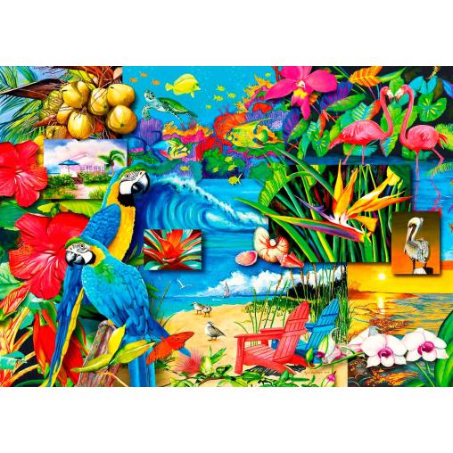 Puzzle Enjoy Tesoros Tropicales de 1000 Piezas