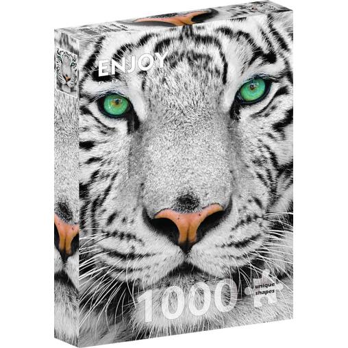 Puzzle Enjoy Tigre Blanco Siberiano de 1000 Piezas