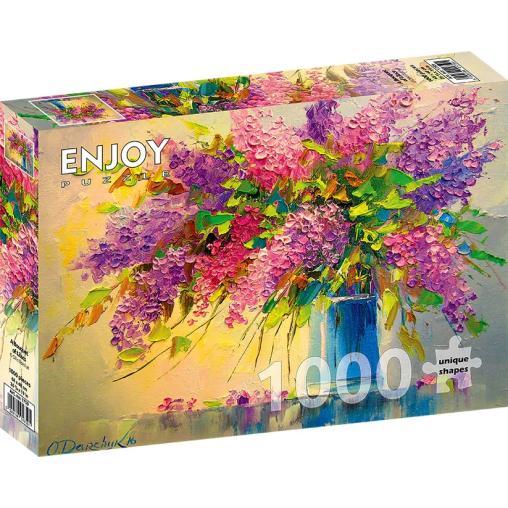 Puzzle Enjoy Un Ramo de Lilas de 1000 Piezas