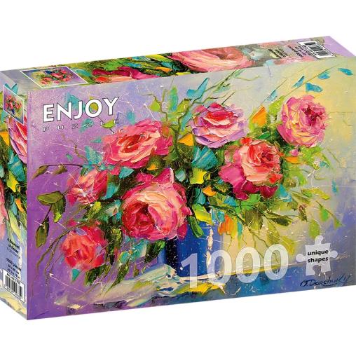 Puzzle Enjoy Un Ramo de Rosas de 1000 Piezas