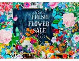 Puzzle Enjoy Venta De Flores de 1000 Piezas