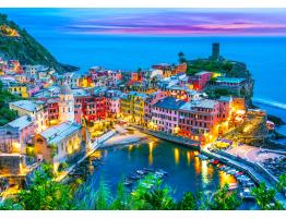 Puzzle Enjoy Vernazza al Atardecer, Cinque Terre, Italia de 1000