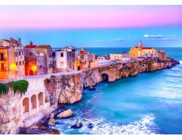 Puzzle Enjoy Vieste en las Rocas, Italia de 1000 Piezas