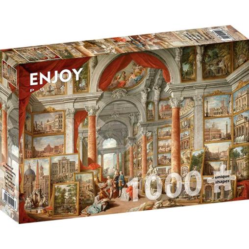 Puzzle Enjoy Vistas de la Roma Moderna de 1000 Piezas