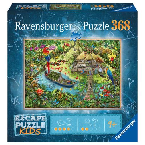 Puzzle Escape Kids Ravensburger Jungla de 368 Piezas