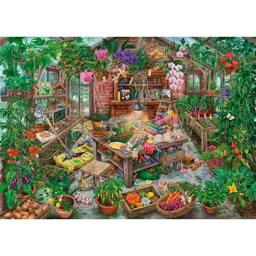 Puzzle Escape Ravensburger El Invernadero de 368 Piezas