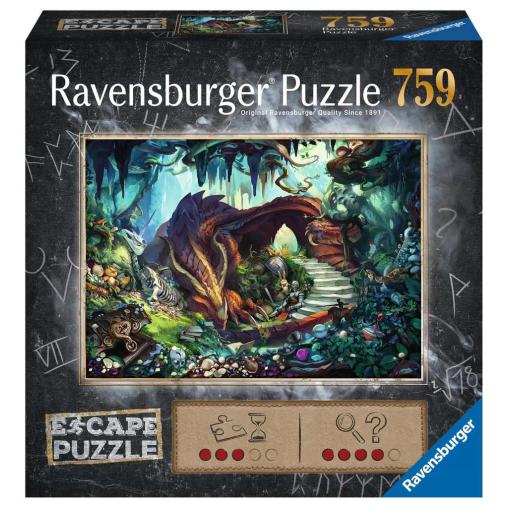 Puzzle Escape Ravensburger En la Cueva del Dragón de 759 Pzs